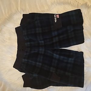 Boys Ralph Lauren plaid fleece cargos